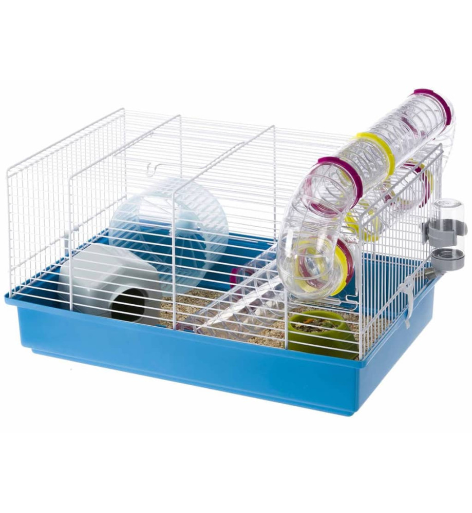 Ferplast Cage pour hamsters Paula Bleu 46x29,5x24,5 cm 57906411