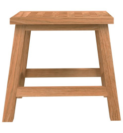 Tabouret 29x22,5x25,5 cm Bois massif de noyer