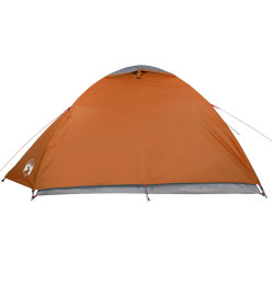 Tente de camping 4 personnes 267x272x145 cm taffetas 185T