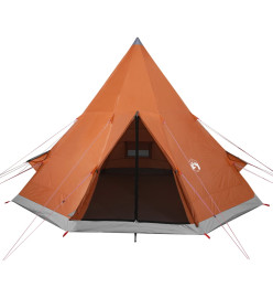 Tente de camping 4 personnes 367x367x259 cm taffetas 185T