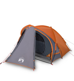 Tente de camping 2 personnes 320x140x120 cm taffetas 185T