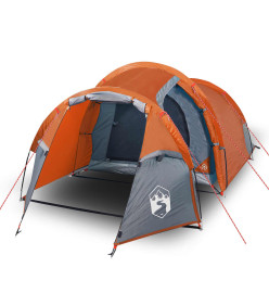 Tente de camping 4 personnes 360x135x105 cm taffetas 185T