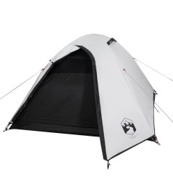 Tente de camping 2 personnes blanc 264x210x125 cm taffetas 185T