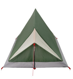 Tente de camping 2 personnes vert 200x120x88/62cm taffetas 185T