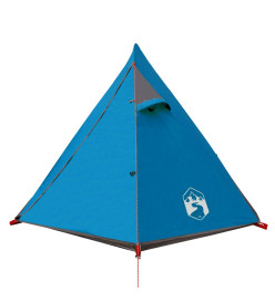 Tente de camping 2 personnes bleu 267x154x117 cm taffetas 185T