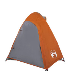 Tente de camping 2 personnes 254x135x112 cm taffetas 185T