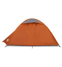 Tente de camping 2 personnes 254x135x112 cm taffetas 185T