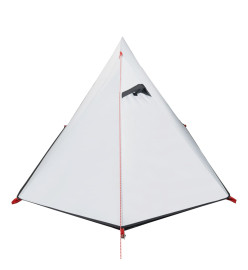 Tente de camping 2 personnes blanc 267x154x117 cm taffetas 185T