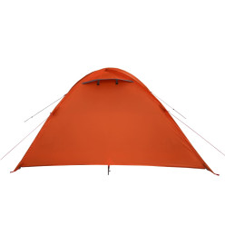 Tente de camping 4 personnes 300x250x132 cm taffetas 185T