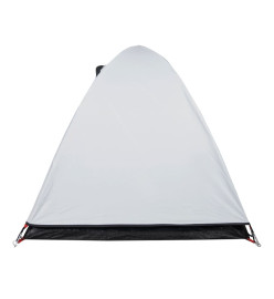 Tente de camping 2 personnes blanc 254x135x112 cm taffetas 185T