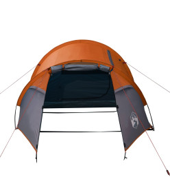 Tente de camping 3 personnes 370x185x116 cm taffetas 185T