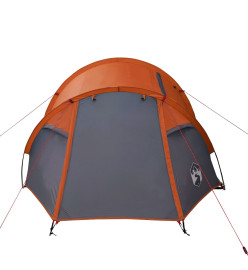 Tente de camping 3 personnes 370x185x116 cm taffetas 185T