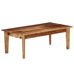 Table basse 110x60x40 cm Bois de Sesham massif
