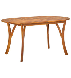 Ensemble de salle à manger de jardin 5 pcs Noir