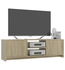 Meuble TV Chêne sonoma 120 x 30 x 37,5 cm Aggloméré