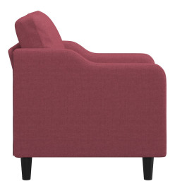 Fauteuil Rouge bordeaux 60 cm Tissu