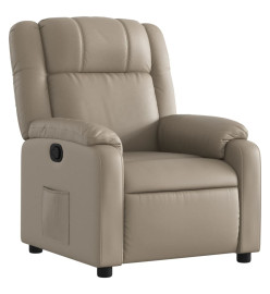 Fauteuil inclinable Cappuccino Similicuir