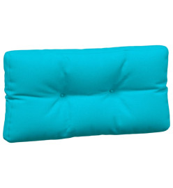 Coussins de palette lot de 3 turquoise tissu