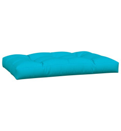 Coussins de palette lot de 3 turquoise tissu