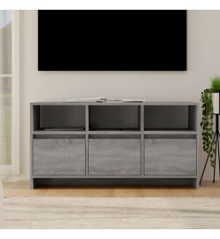 Meuble TV Sonoma gris 102x37,5x52,5 cm Aggloméré