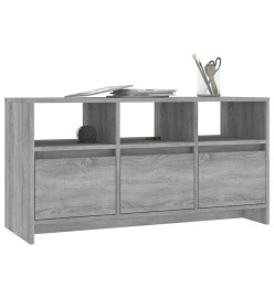 Meuble TV Sonoma gris 102x37,5x52,5 cm Aggloméré