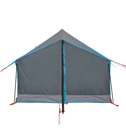 Tente de camping 2 personnes bleu 193x122x96 cm taffetas 185T