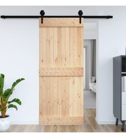 Porte NARVIK 70x210 cm bois massif de pin