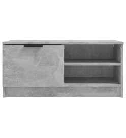 Meubles TV 2 pcs Gris béton 80x35x36,5 cm Bois d'ingénierie