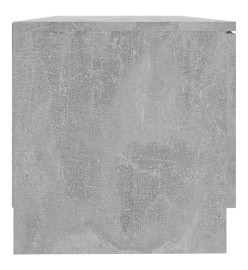 Meubles TV 2 pcs Gris béton 80x35x36,5 cm Bois d'ingénierie