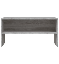 Meuble TV sonoma gris 80x40x40 cm bois d'ingénierie