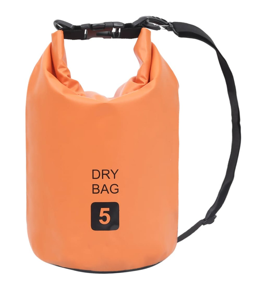 Sac sec Orange 5 L PVC