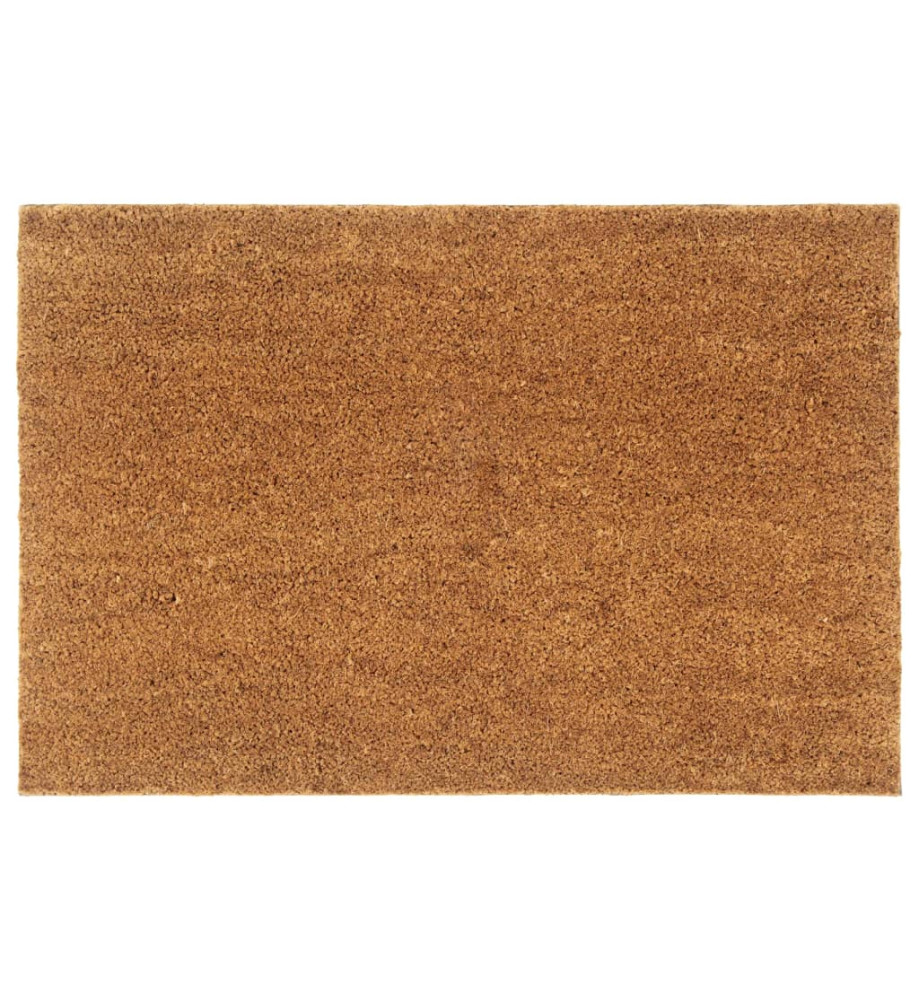 Tapis de porte naturel 60x90 cm fibre de coco touffeté