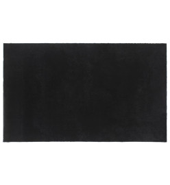 Tapis de porte noir 90x150 cm fibre de coco touffeté