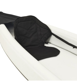 Kayak gonflable noir 424x81x31 cm polyester