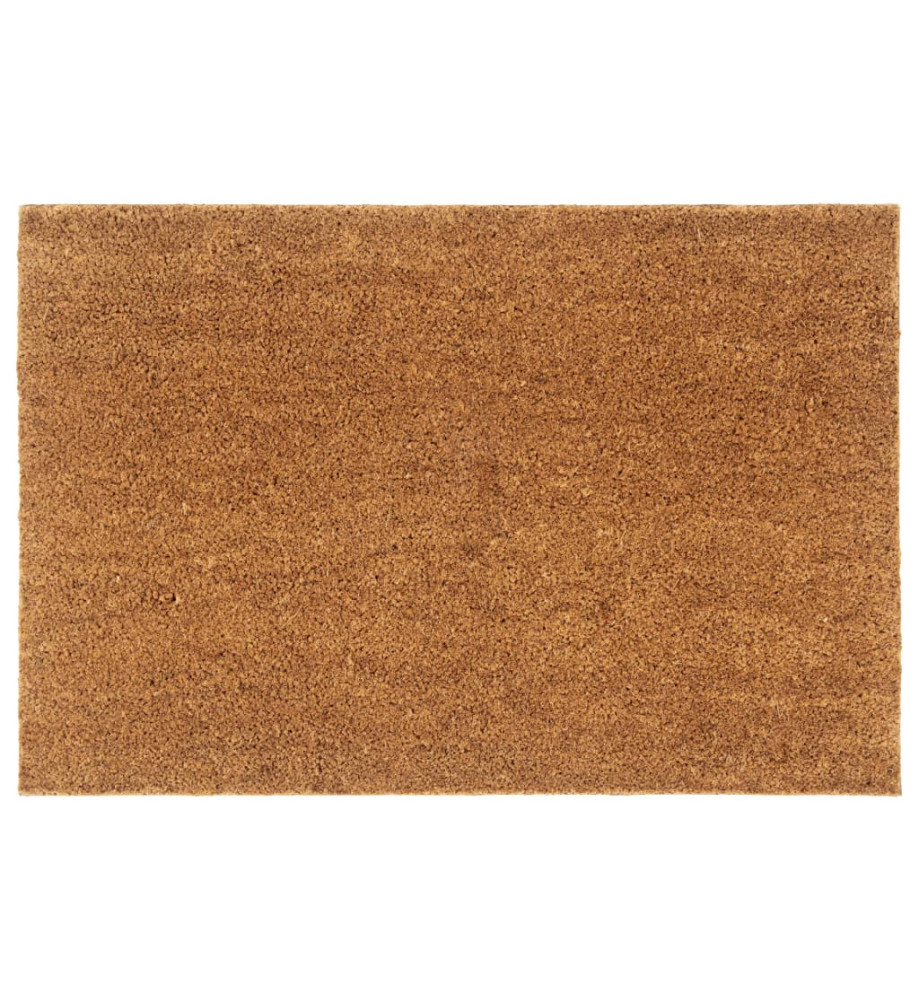 Tapis de porte naturel 60x90 cm fibre de coco touffeté