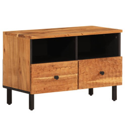 Meuble TV 70x33x46 cm Bois d'acacia massif