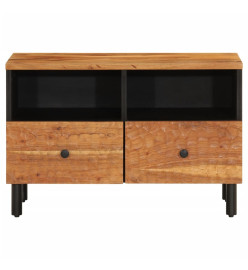 Meuble TV 70x33x46 cm Bois d'acacia massif