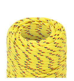 Corde de bateau Jaune 2 mm 25 m Polypropylène