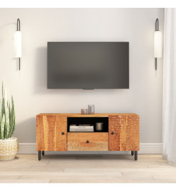 Meuble TV 105x33x46 cm Bois d'acacia massif