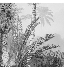 Komar Papier peint photo Lac Tropical Black & White 200x270 cm