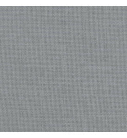 Lit pour chien gris clair 90x53x30 cm tissu