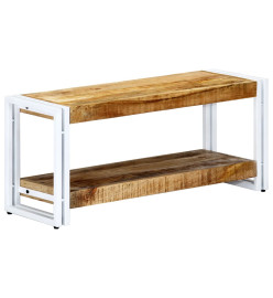 Meuble TV 90 x 30 x 40 cm Bois massif de manguier