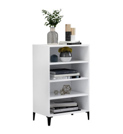 Buffet Blanc 57x35x90 cm Aggloméré