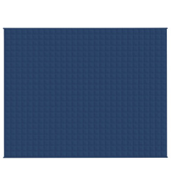 Couverture lestée Bleu 235x290 cm 11 kg Tissu