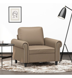 Fauteuil Cappuccino 60 cm Similicuir