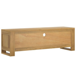 Meuble TV 110x30x35 cm Bois de teck solide