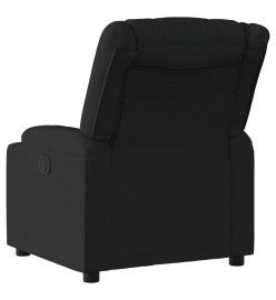 Fauteuil inclinable Noir Tissu
