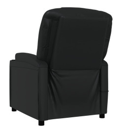 Fauteuil de massage Noir Similicuir