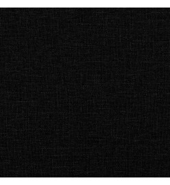Fauteuil de massage inclinable Noir Tissu