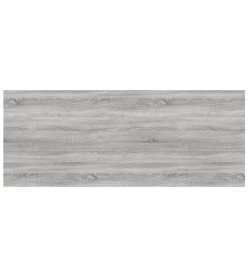 Étagères murales 4 pcs sonoma gris 100x40x1,5cm bois ingénierie